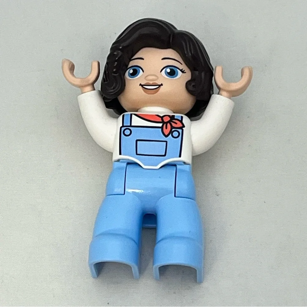 Set Of 11 Lego Duplo Figures From Various Sets Construction Worker Pilot Kids